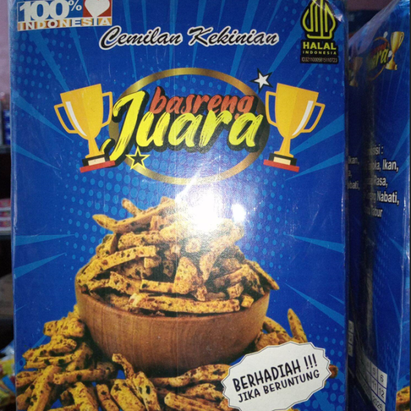 Basreng Juara (Ikan Tawes)