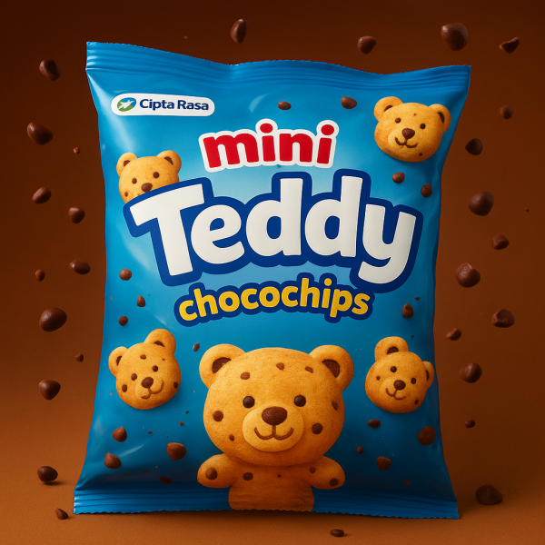 Mini Teddy Chocochip 6Pak X 20Pcs
